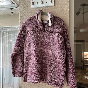 Size small these three boutique Sherpa jacket